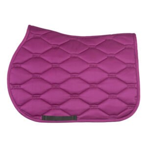 burgundy cotton all purpose saddle pad (copy)
